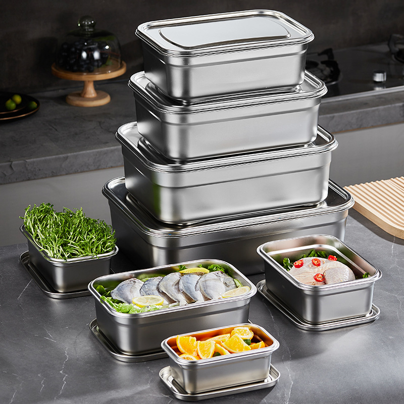 Meal Prep Microwave - 304 Stainless Steel Insulation Lunch Box