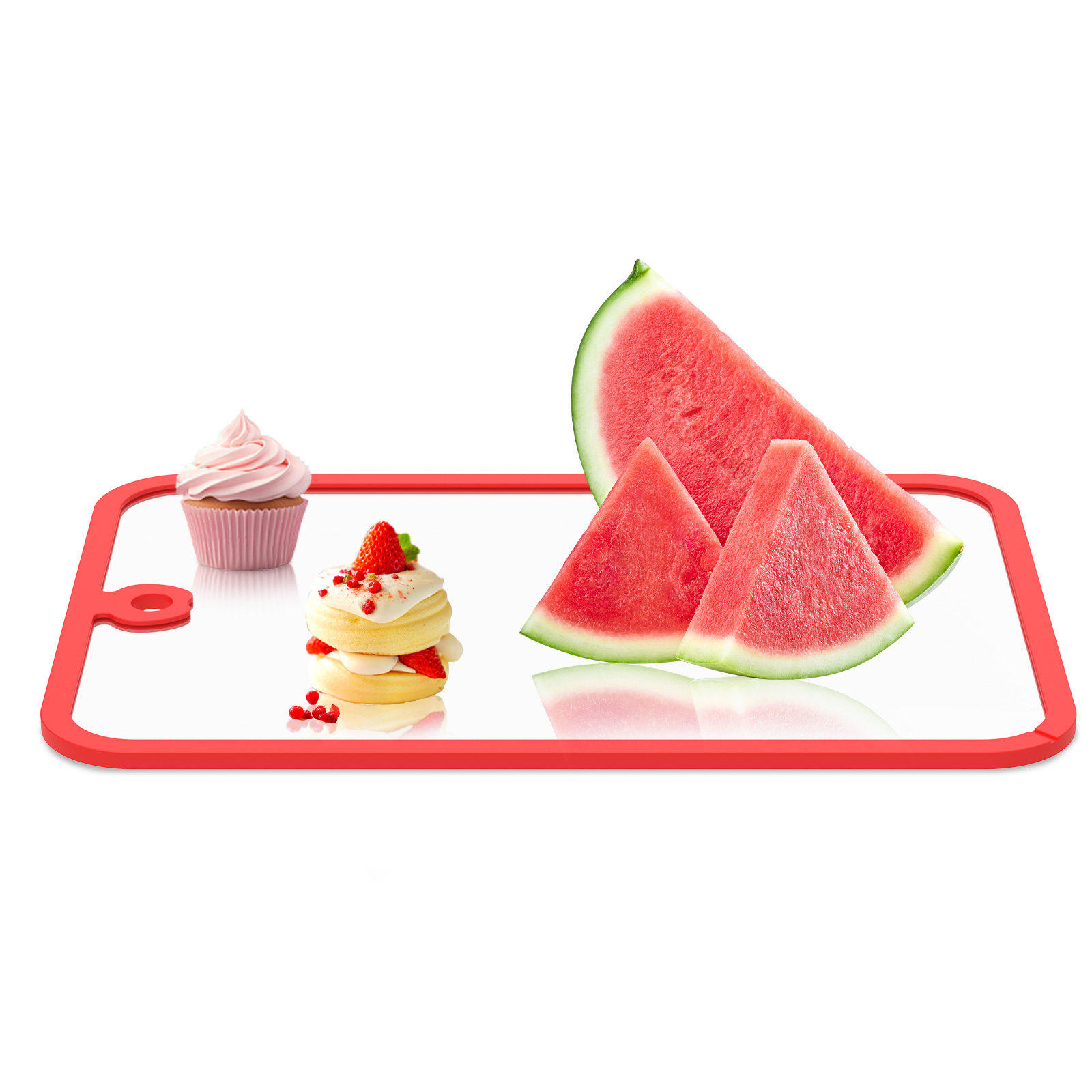 Meal Prep For Cutting - Clear Tempered Glass Cutting Boards Chopping