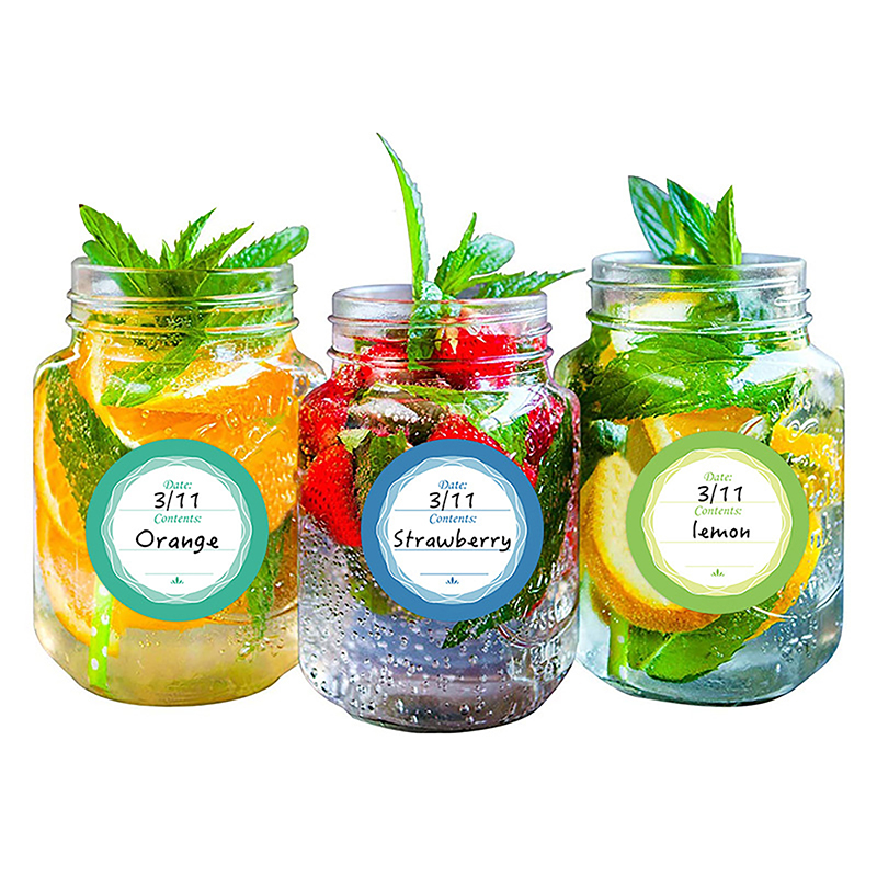 Spice Jar Labels - Spice Label Stickers Round Can Labels