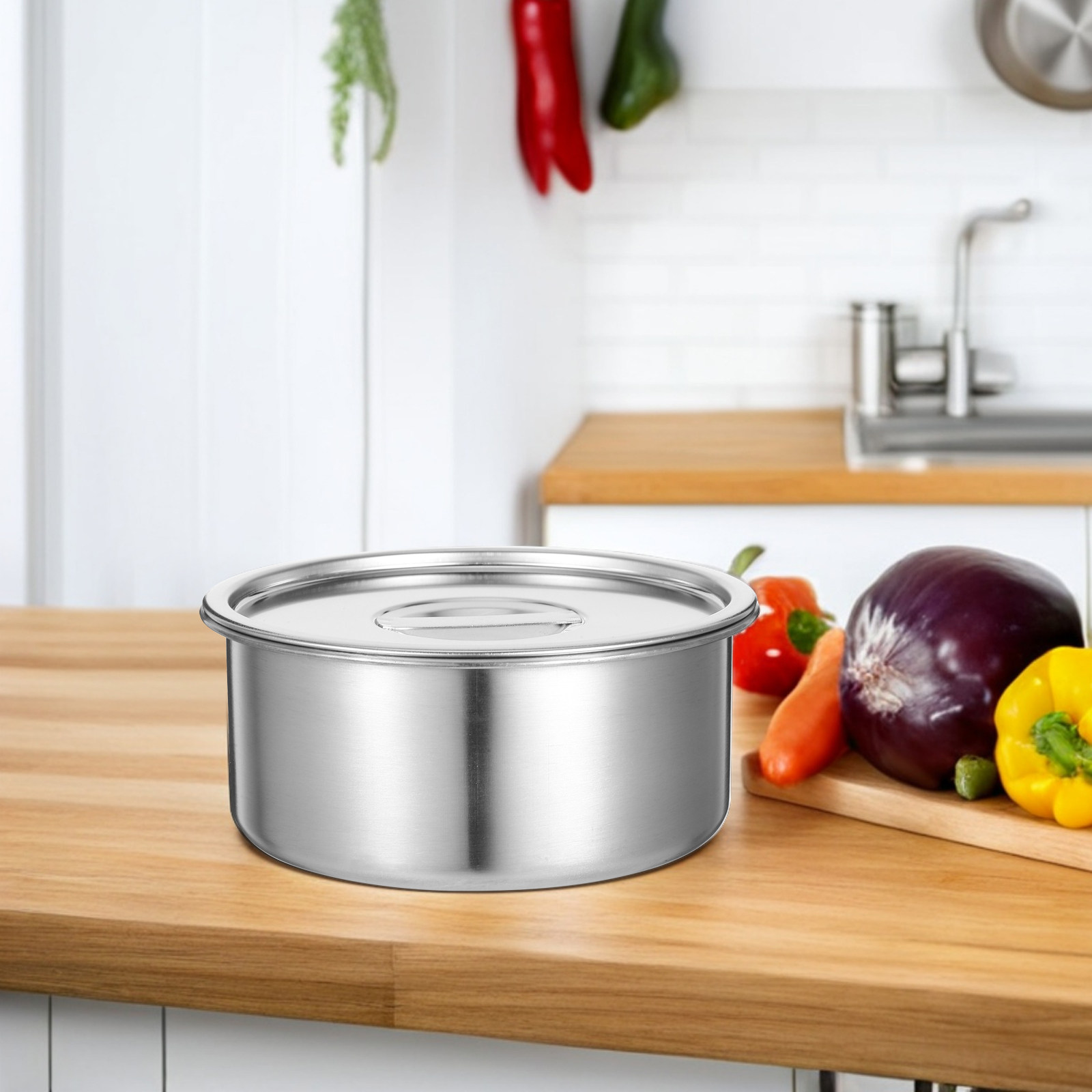 Meal Prep Egg - 14Cm Steamed Egg Bowl with Lid