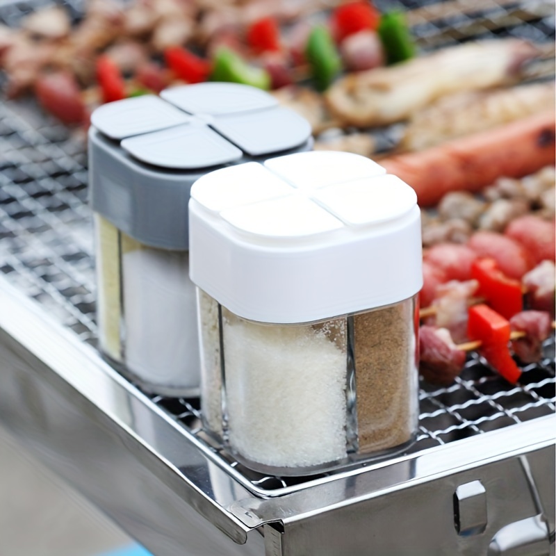 Spice Jar Labels - 1PCS 4 in1 Camping Seasoning Shaker