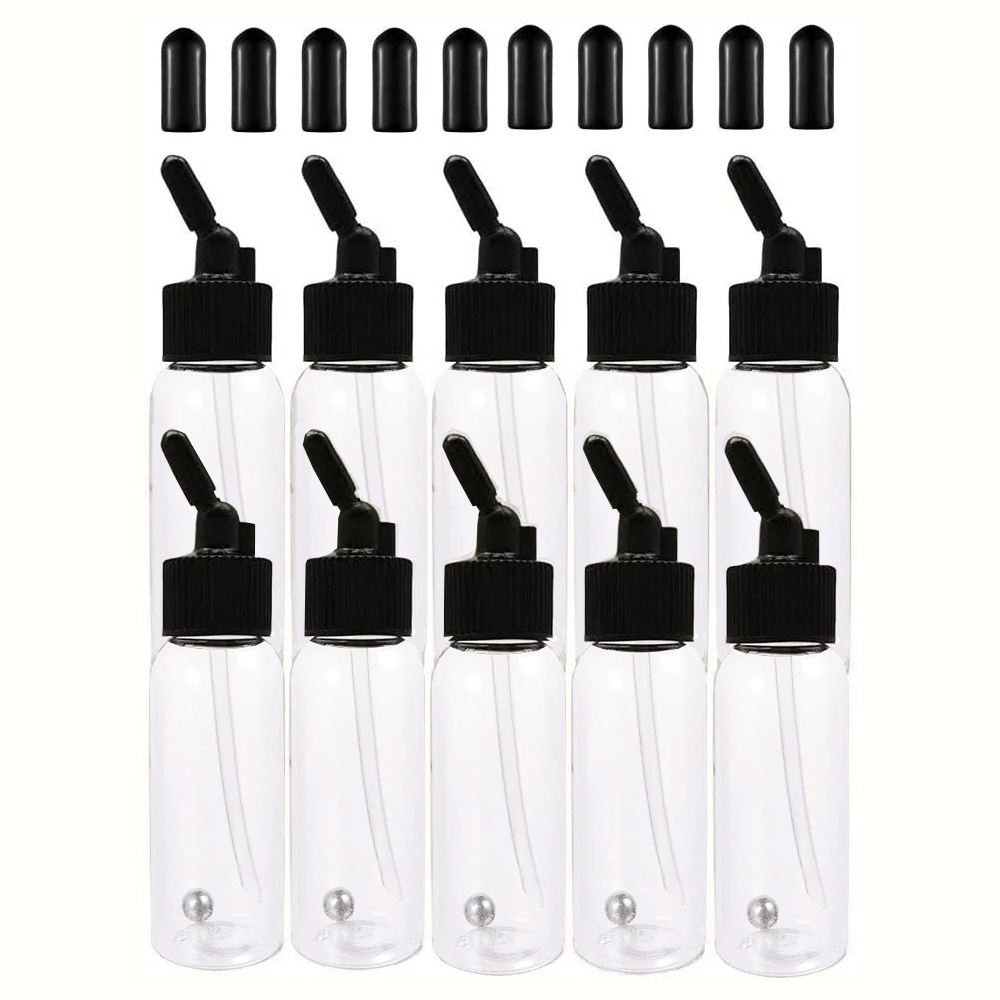 Meal Prep Jar - Joystar 10 Pack 30ML Airbrush Plastic