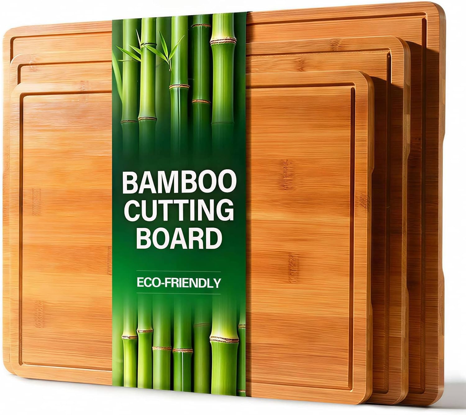 Meal Prep For Cutting - Bamboo Cutting Boards for Kitchen with