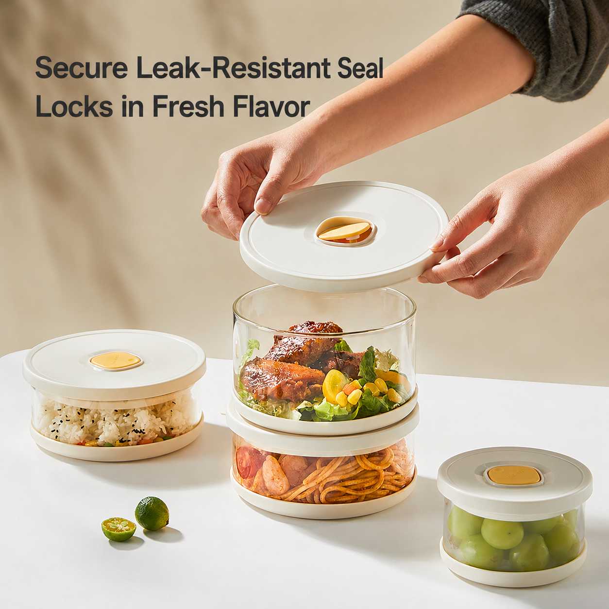 Glass Food Storage Container A - đánh giá và giá Meal Prep Frozen Food