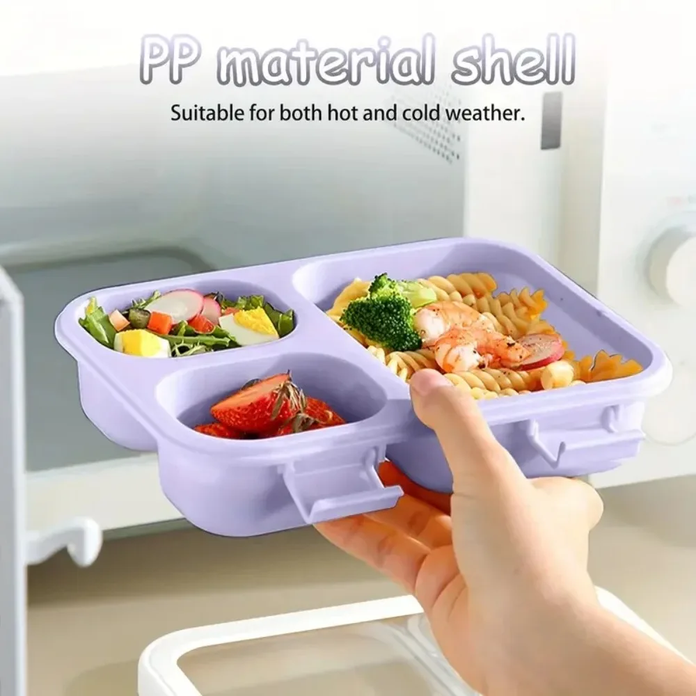 Lunch Box with Lids 3 Compartm - đánh giá và giá Meal Prep Jars With Lids