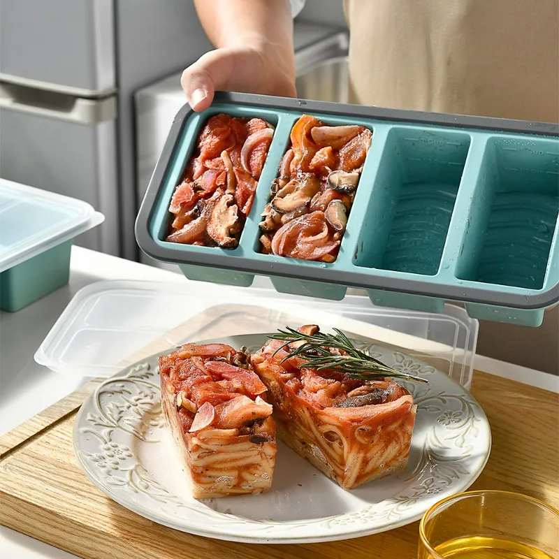 Souper Cubes ,Silicone Freezer - đánh giá và giá Meal Prep Chia Pudding