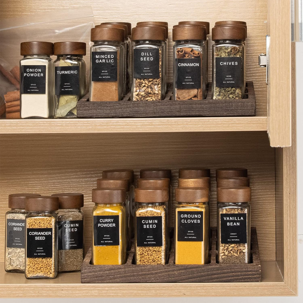 12Pcs Glass Spice Jars with La - đánh giá và giá Spice Jar Labels