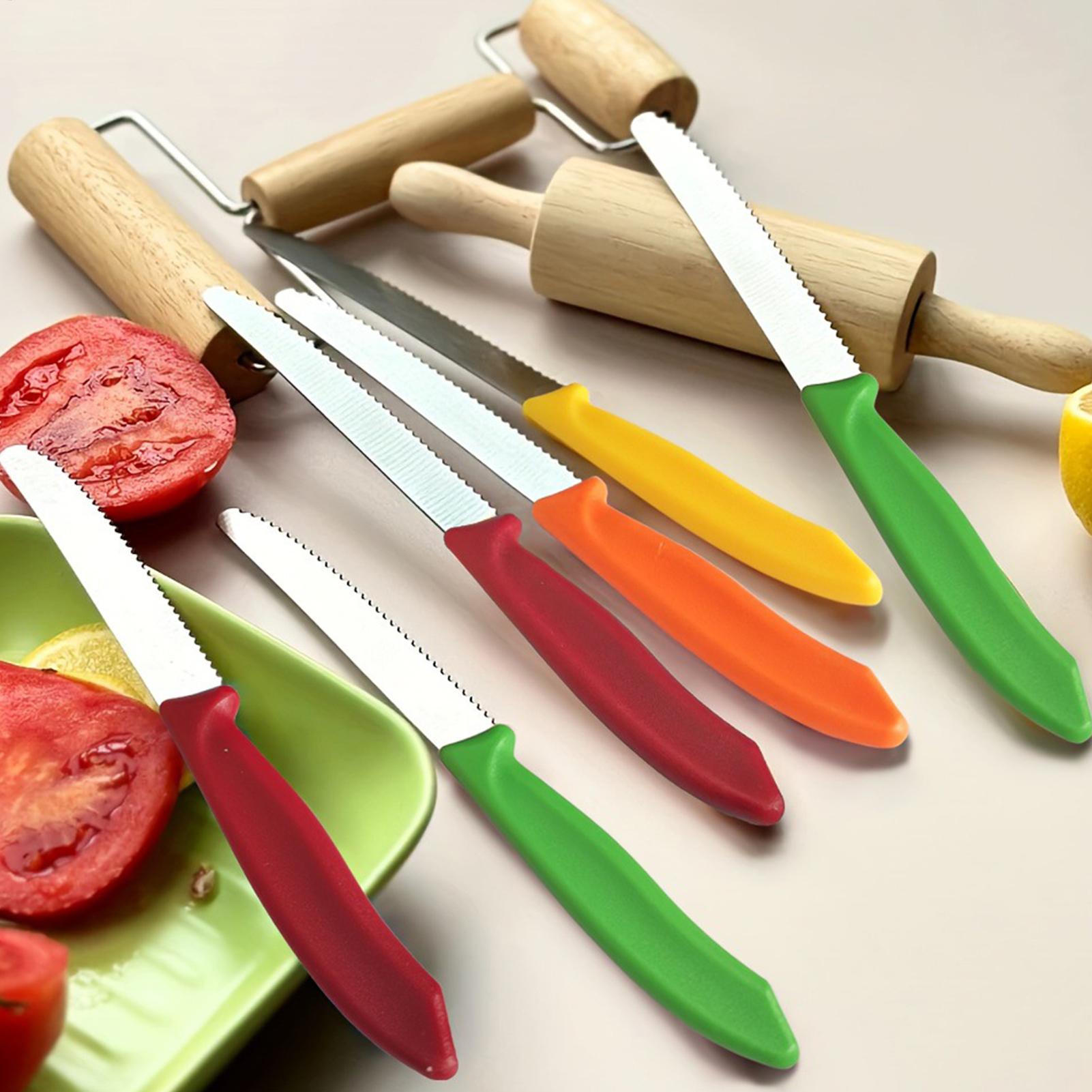 Serrated Steak Cutter 5 Pieces - đánh giá và giá Meal Prep For Cutting