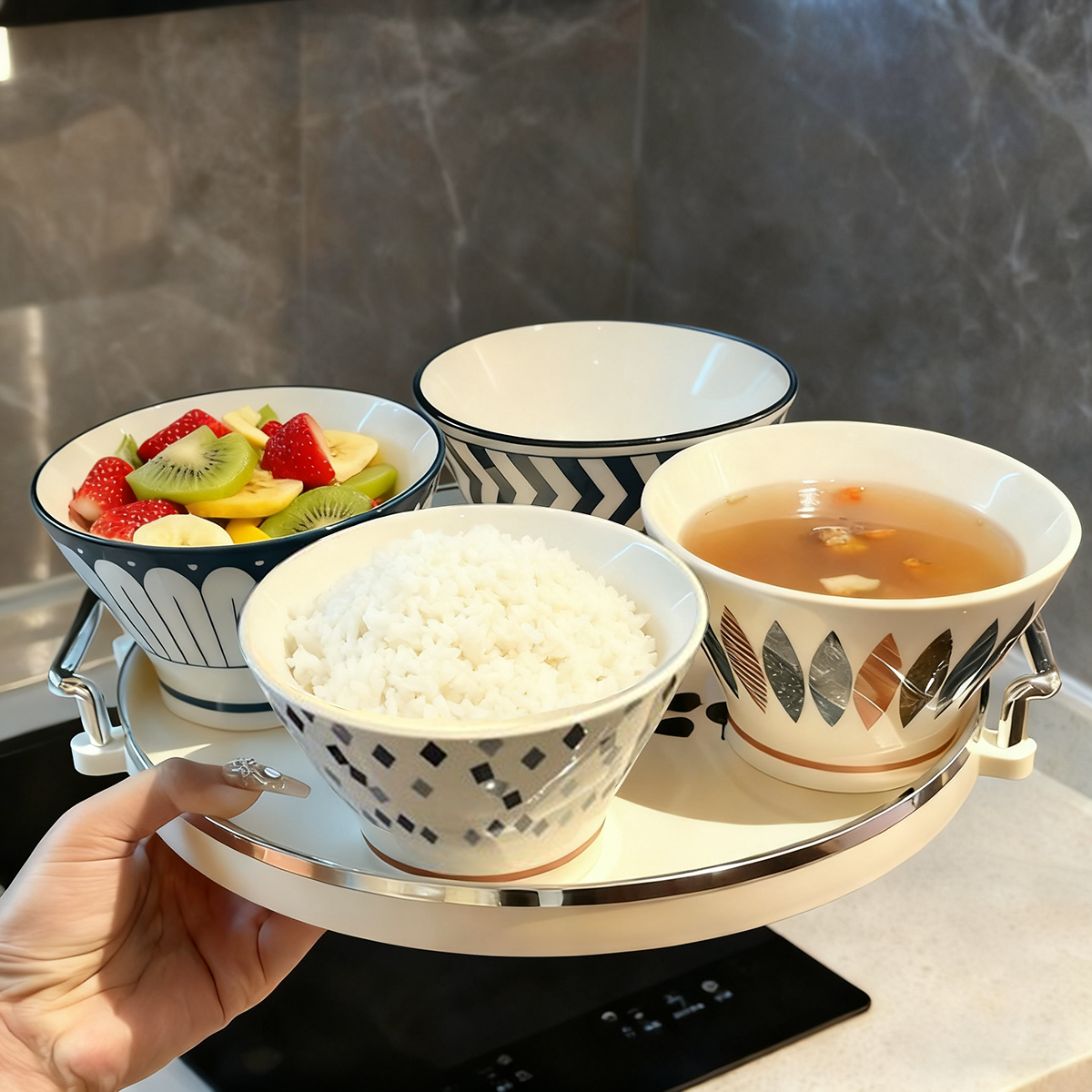 4/5 Pcs Japanese Minimalist Co - đánh giá và giá Meal Prep Microwave