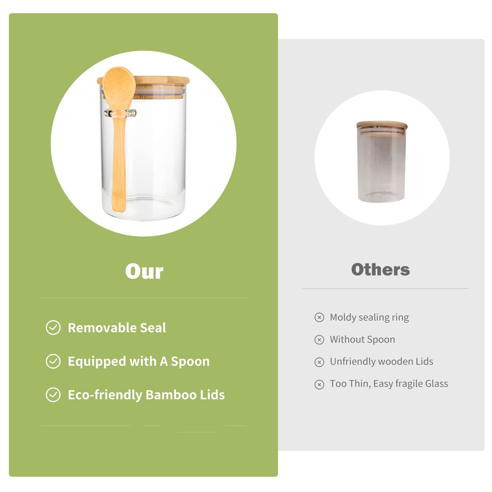 Airtight Food Storage Plastic  - đánh giá và giá Meal Prep Jar