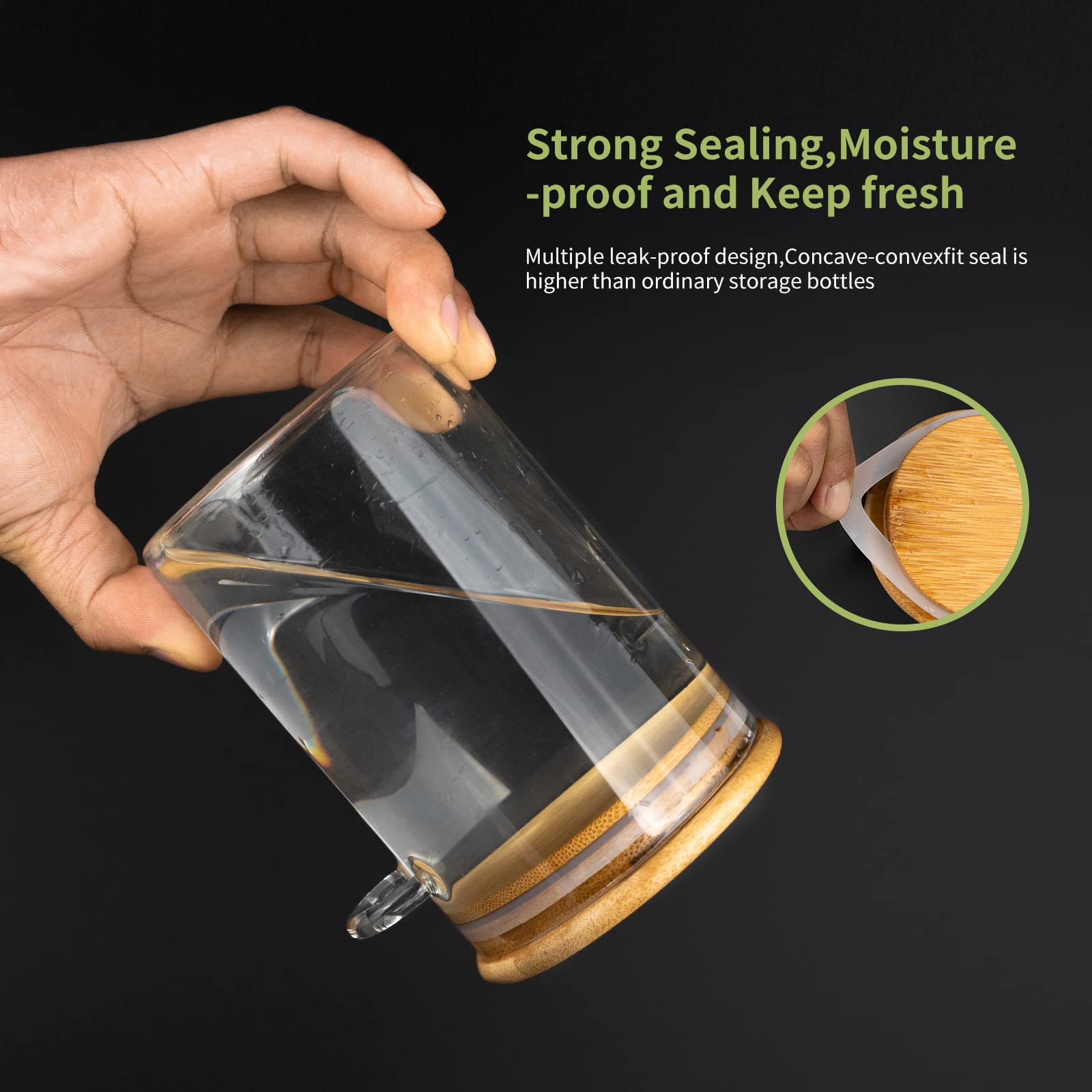 Airtight Food Storage Plastic  - đánh giá và giá Meal Prep Jar