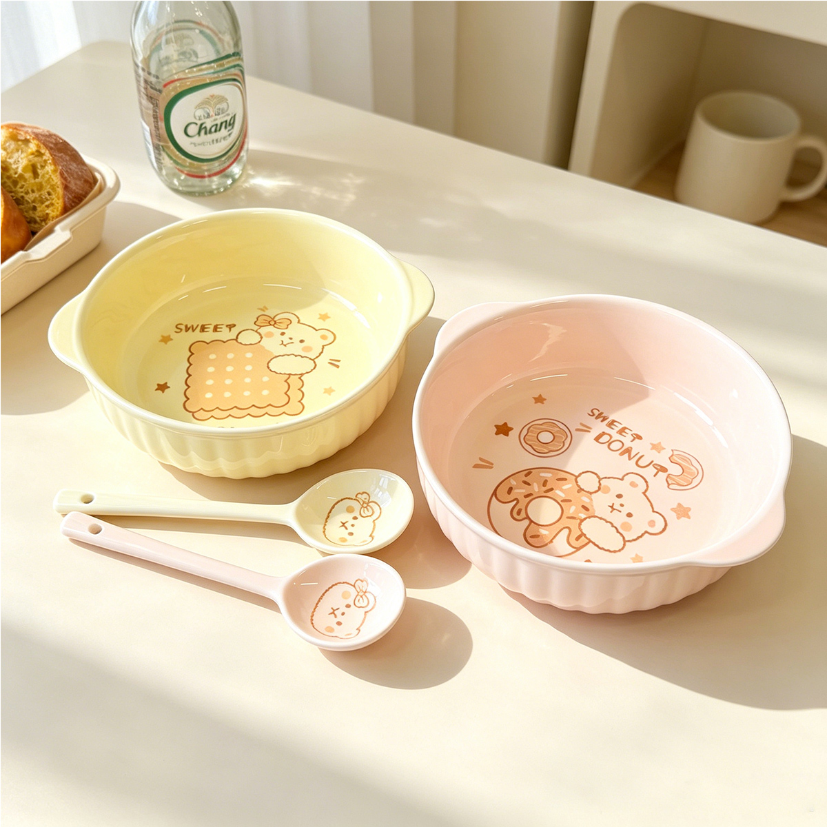 7.5 Inch Cute Cartoon Bear Rab - đánh giá và giá Meal Prep Microwave