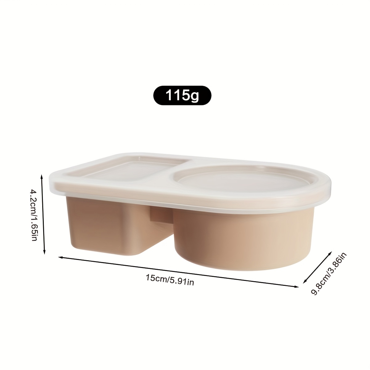 3 Pack Silicone Snack Containe - đánh giá và giá Meal Prep Chia Pudding