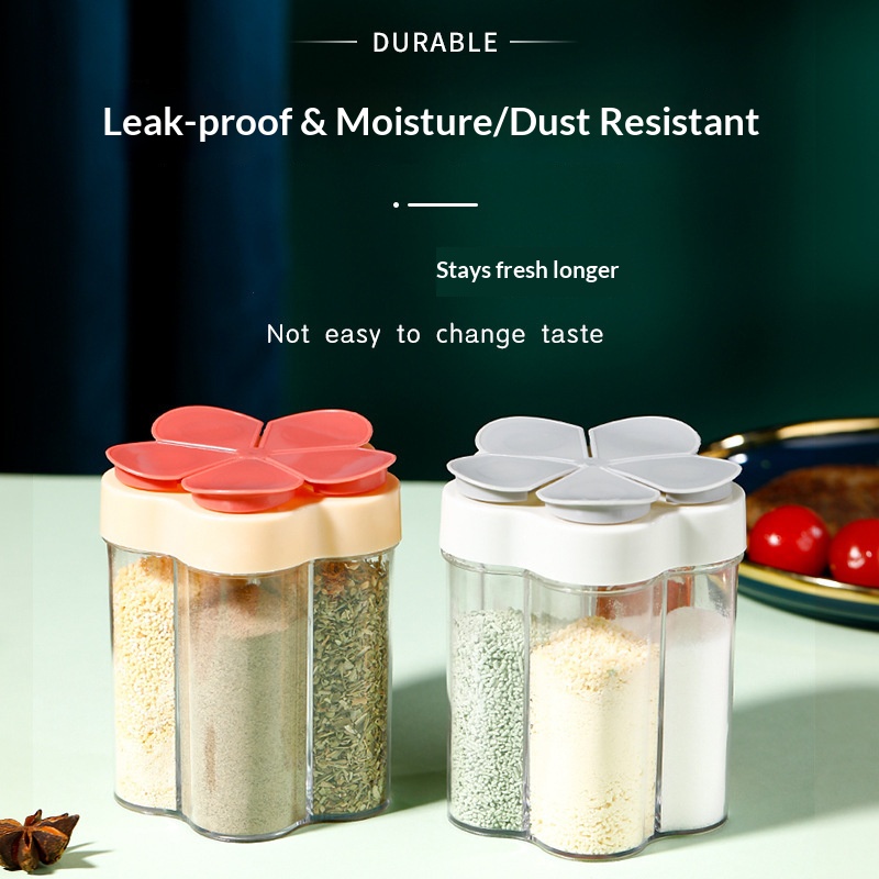 1PC 5-Compartment Flip Spice J - đánh giá và giá Spice Jar Labels