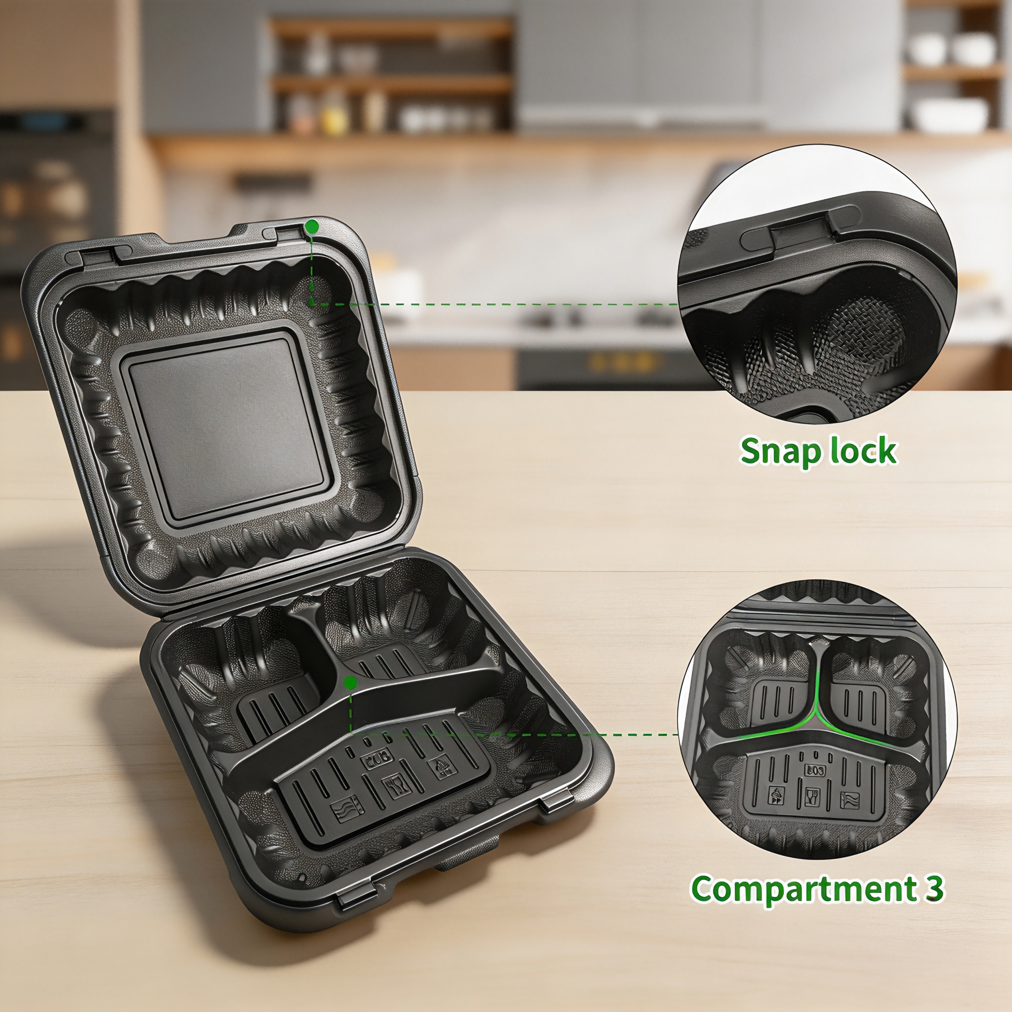 50-Piece Set Durable Heavy-Dut - đánh giá và giá Meal Prep Microwave