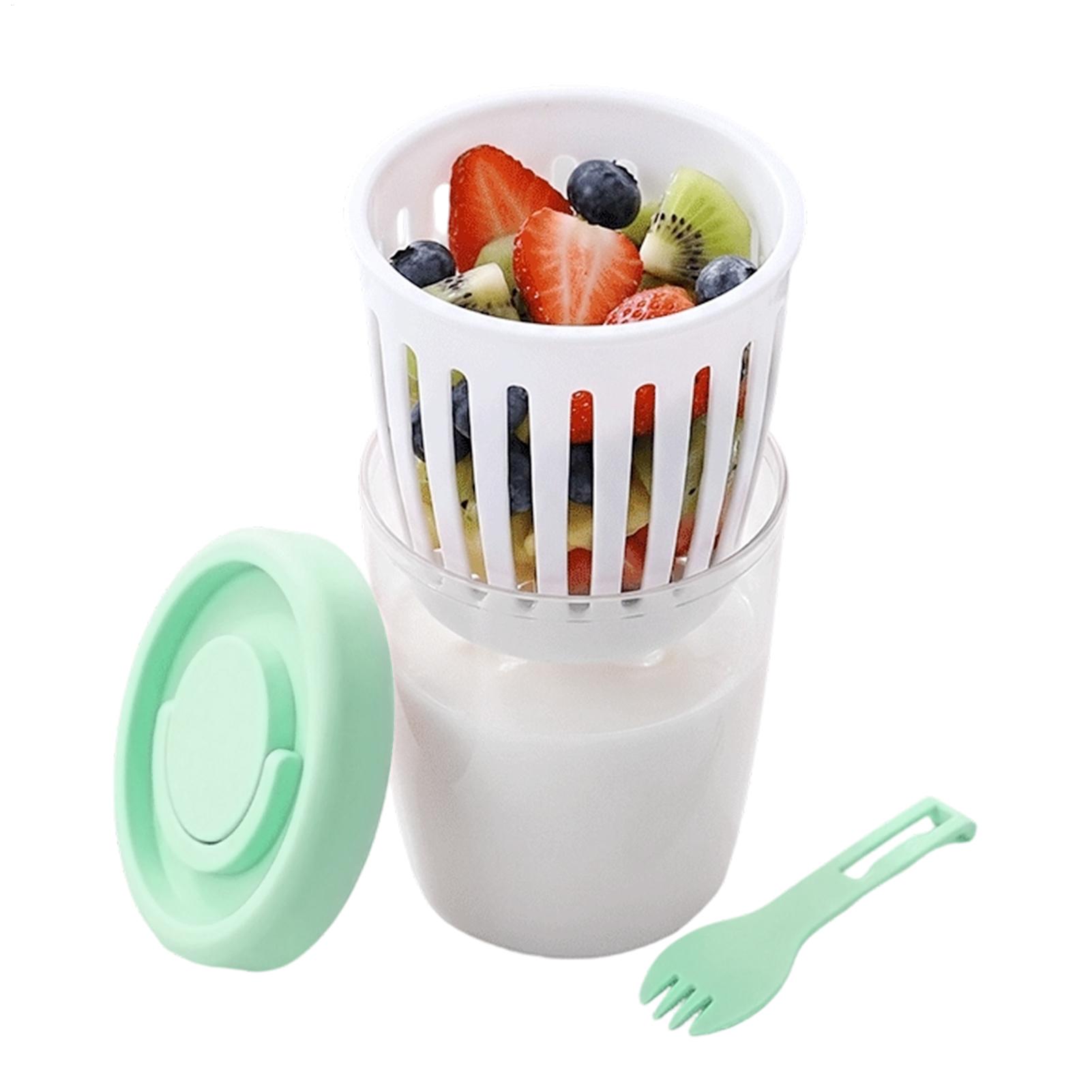 Yogurt Cups With Lids Double W - đánh giá và giá Meal Prep Jar