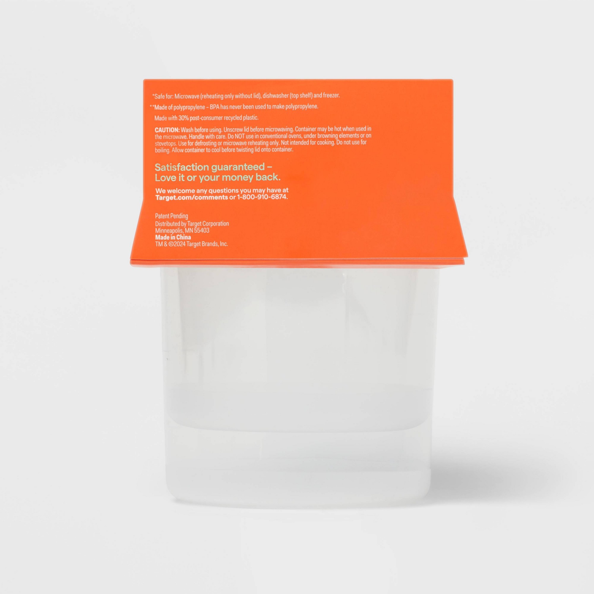 2ct Large Round Twist Food Sto - đánh giá và giá Meal Prep Jar
