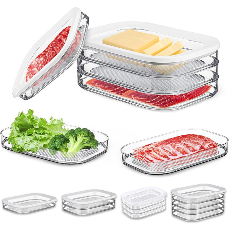 Clear Lid Stackable Refrigerat - đánh giá và giá Meal Prep For Cutting