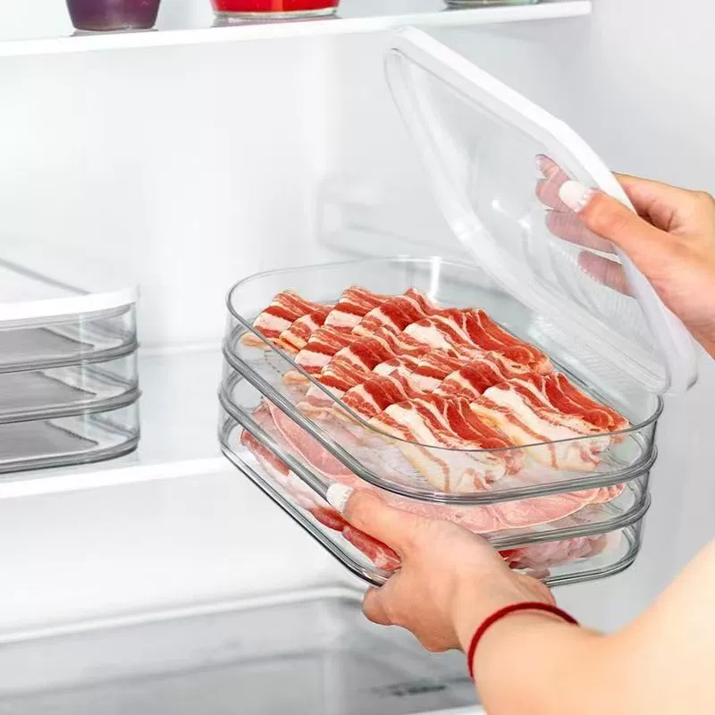 Clear Lid Stackable Refrigerat - đánh giá và giá Meal Prep For Cutting