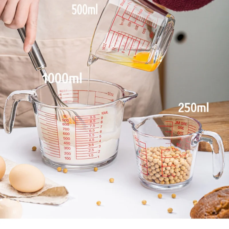 2/4 Cup Glass Measuring Cup Fo - đánh giá và giá Meal Prep Microwave