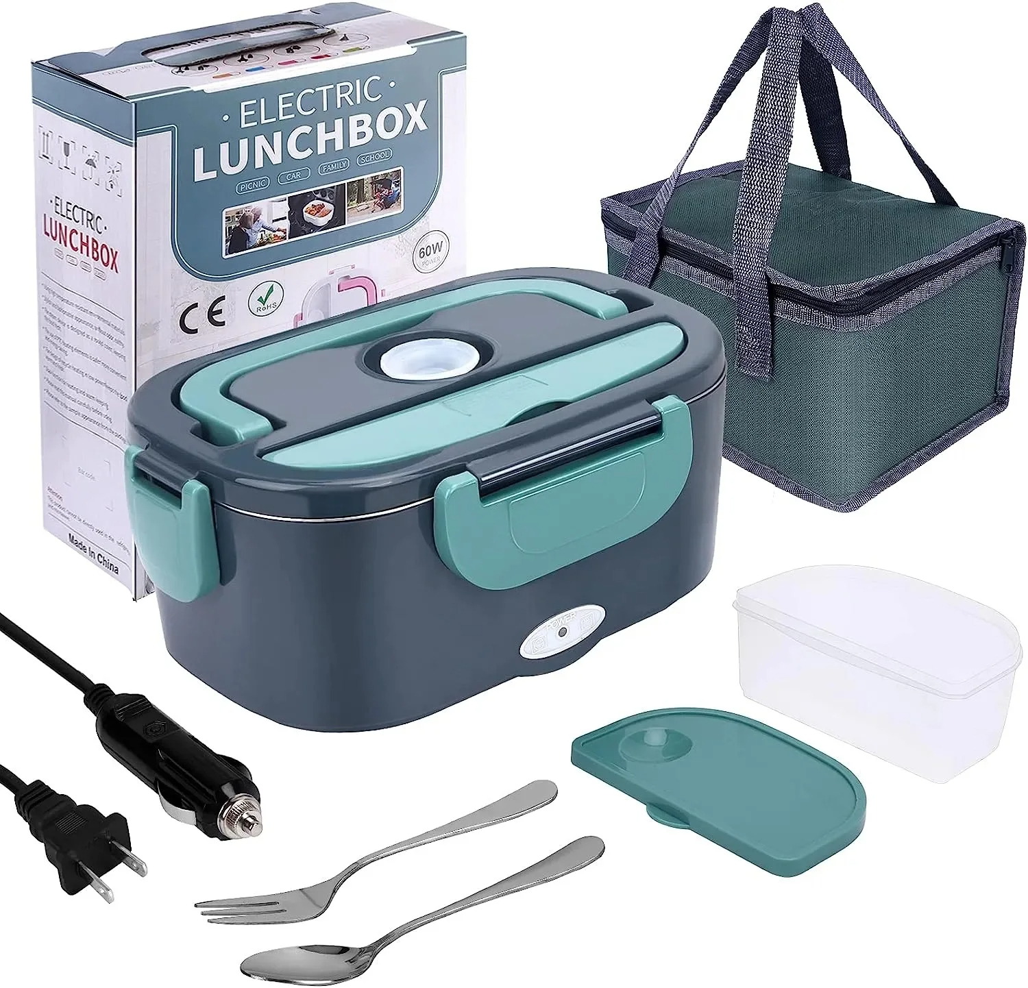 1.5L 60W Electric Portable Lun - đánh giá và giá Meal Prep Microwave