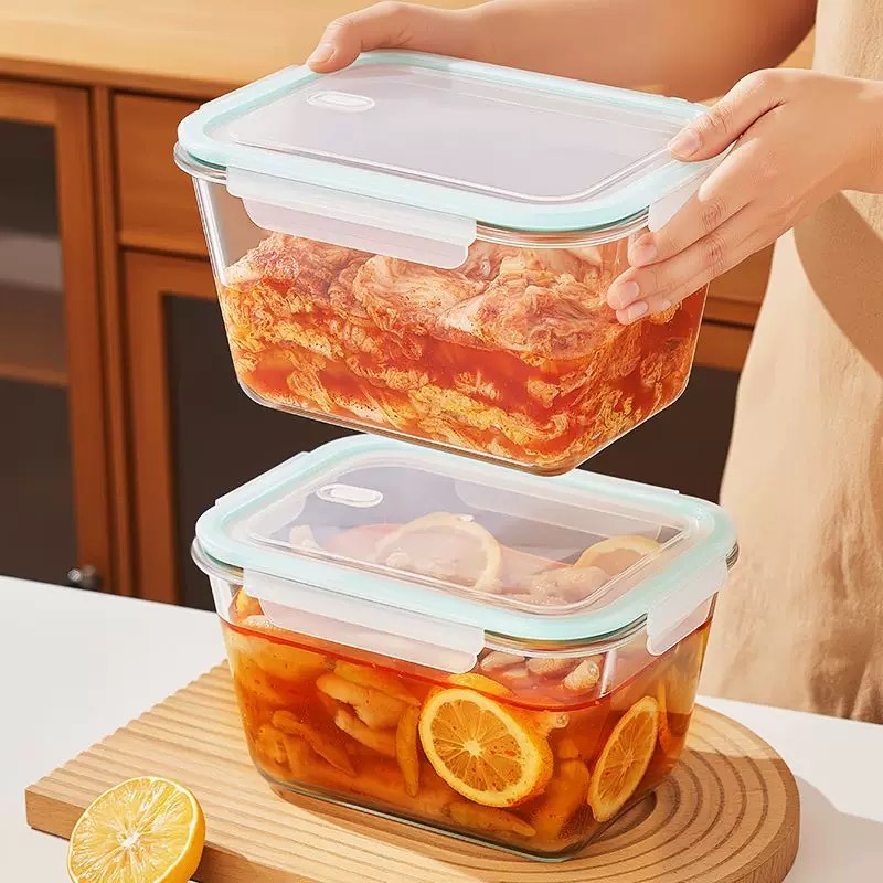 Large Capacity Glass Food Stor - đánh giá và giá Meal Prep Microwave