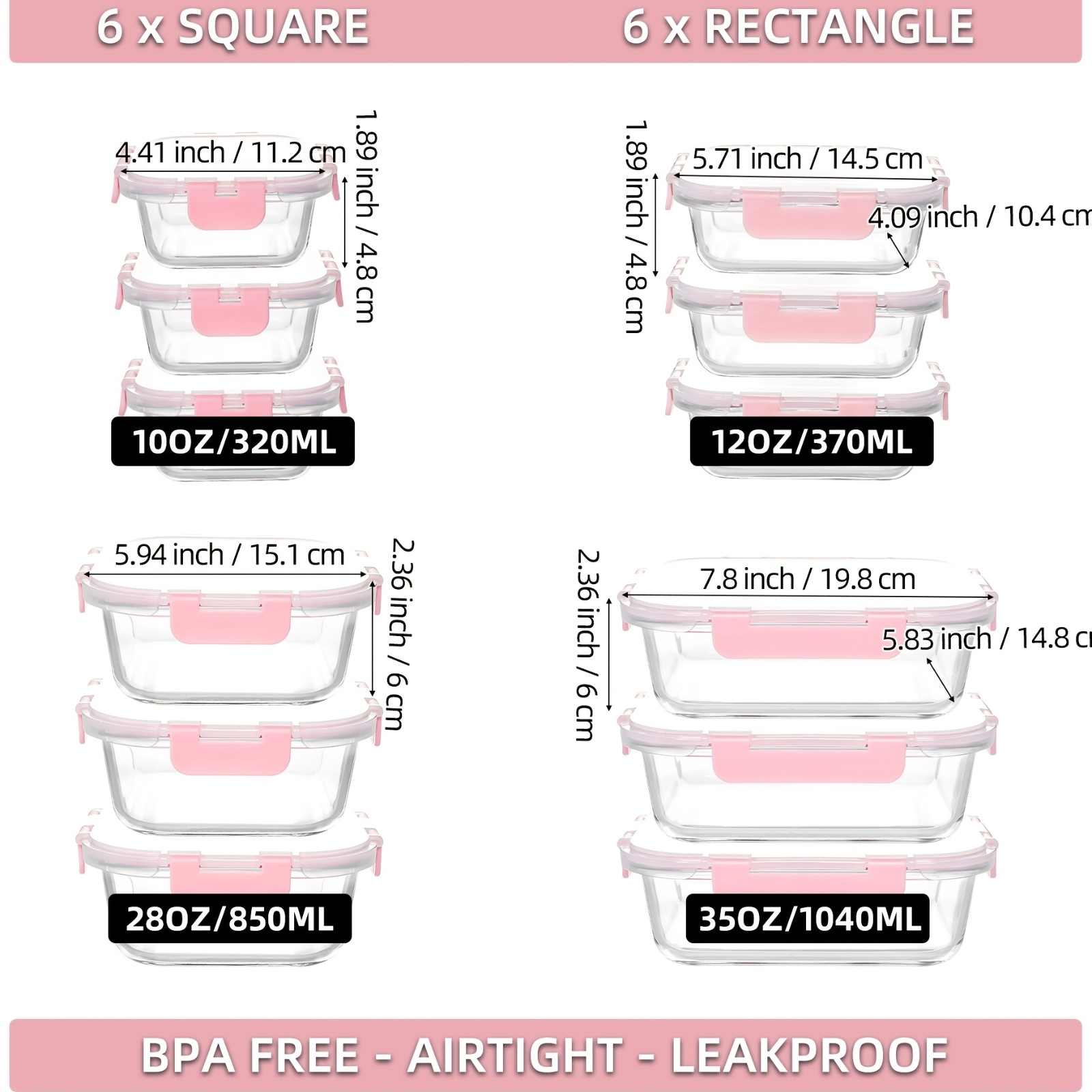 24pcs (12 Lids+12 Glass Bowl)  - đánh giá và giá Meal Prep Chia Pudding