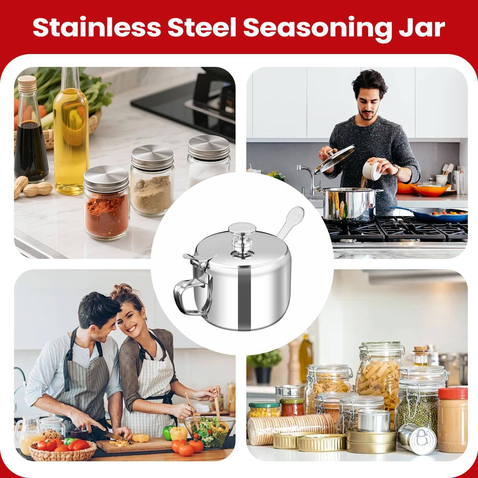 Seasoning Container Counter St - đánh giá và giá Meal Prep Jars With Lids