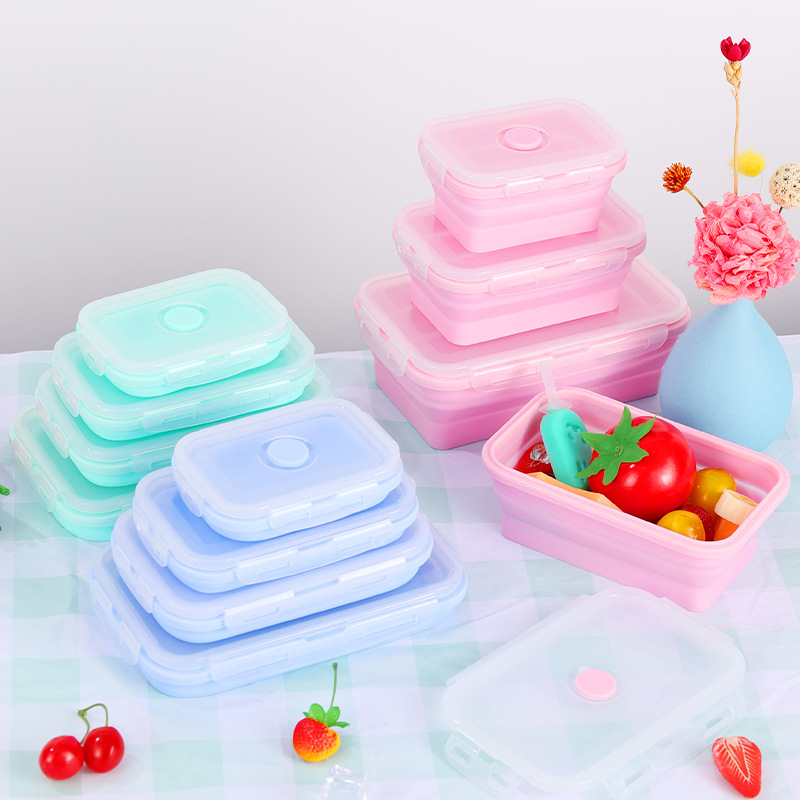 4PS Collapsible Food Storage C - đánh giá và giá Meal Prep Chia Pudding