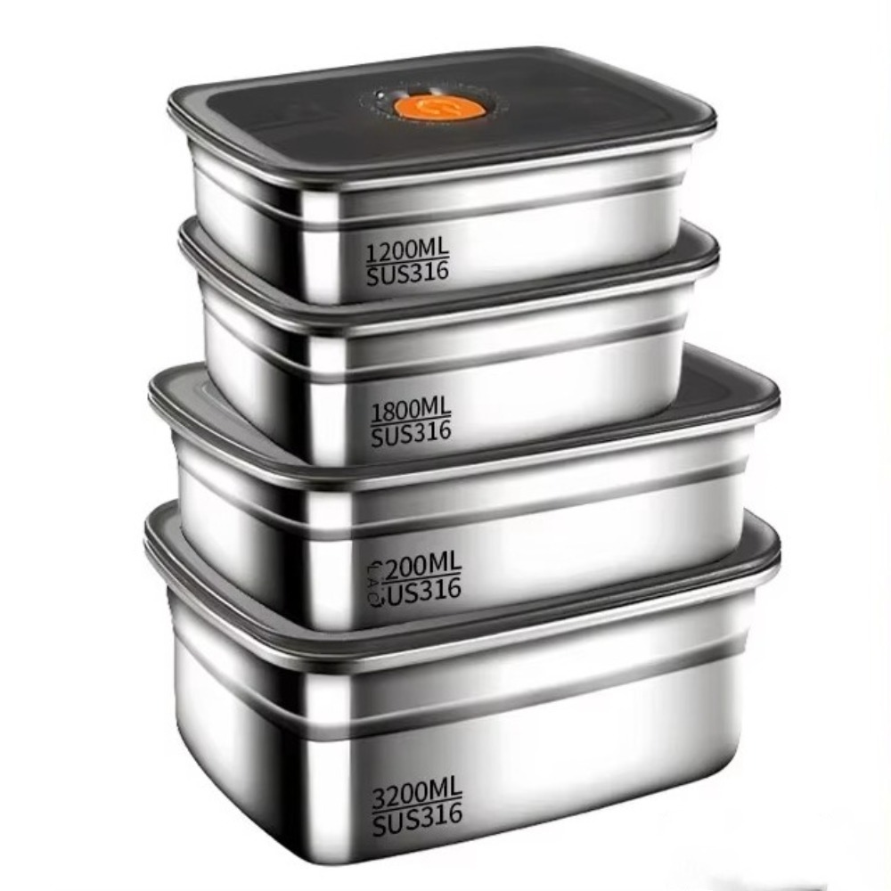 Stainless Steel Camping Lunch  - đánh giá và giá Meal Prep Microwave