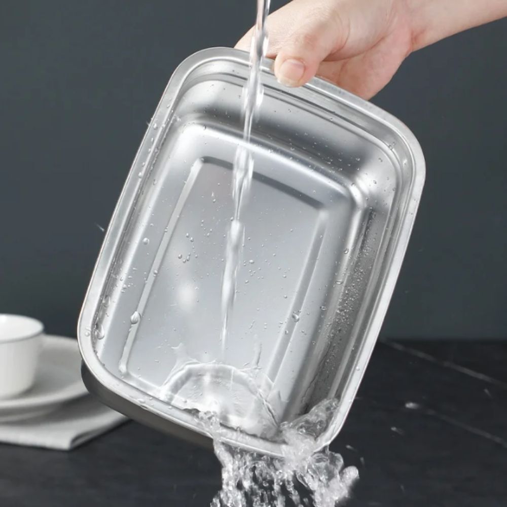 Stainless Steel Camping Lunch  - đánh giá và giá Meal Prep Microwave