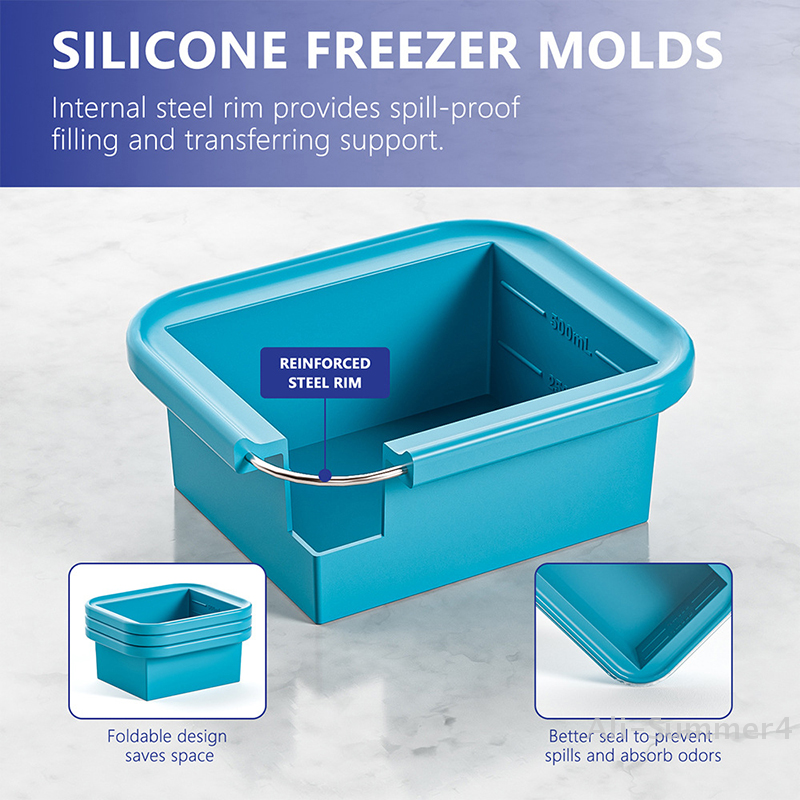 Silicone Freezing Tray With Pl - đánh giá và giá Meal Prep Chia Pudding