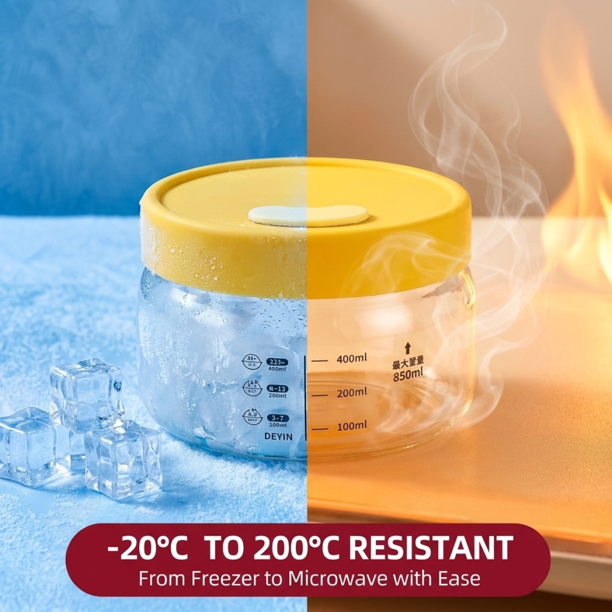 Leakproof Glass Food Storage C - đánh giá và giá Meal Prep Jars With Lids