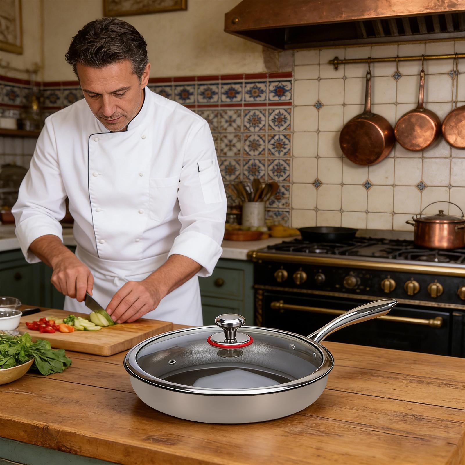 Titanium Pan Non-Stick Cookwar - đánh giá và giá Meal Prep Egg