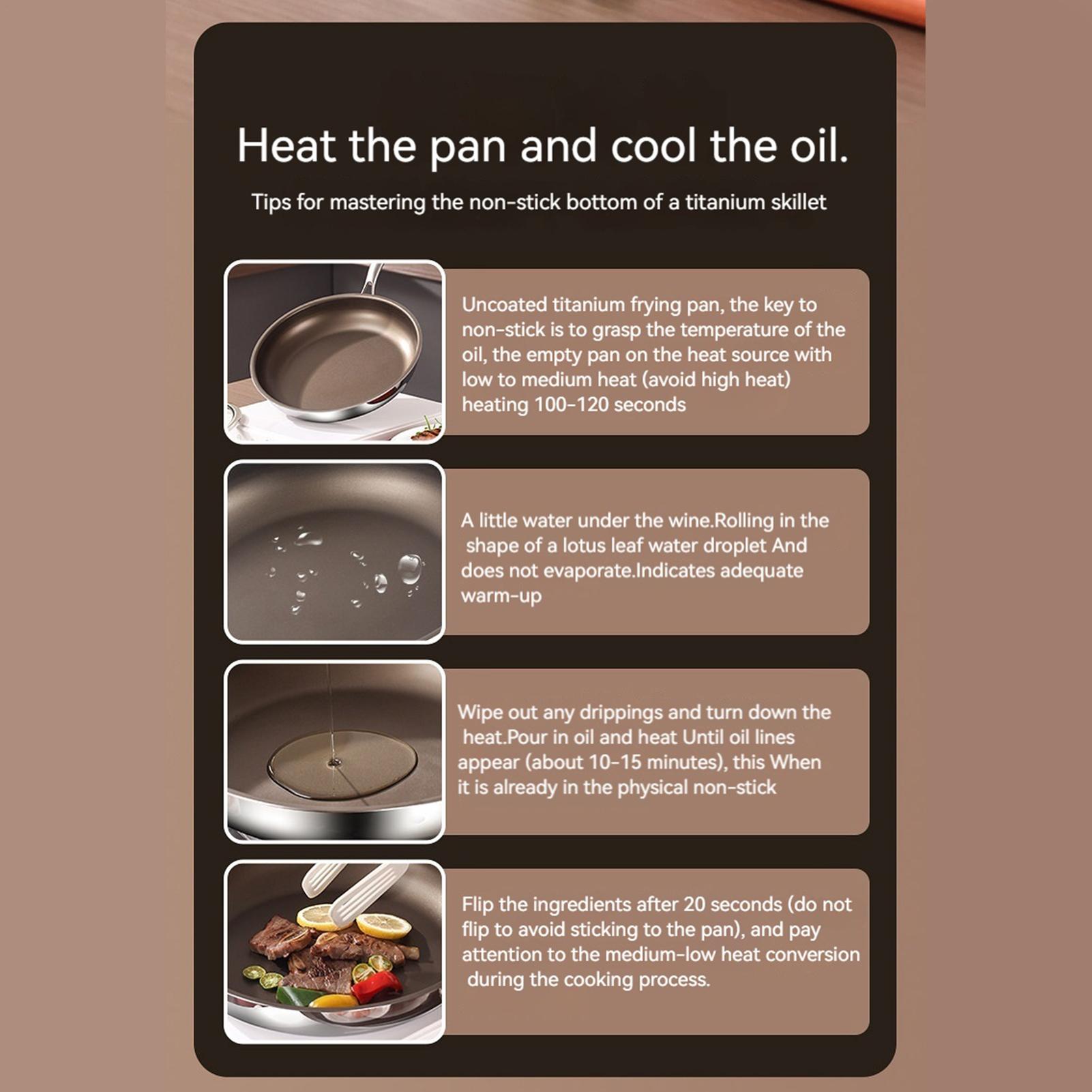 Titanium Pan Non-Stick Cookwar - đánh giá và giá Meal Prep Egg