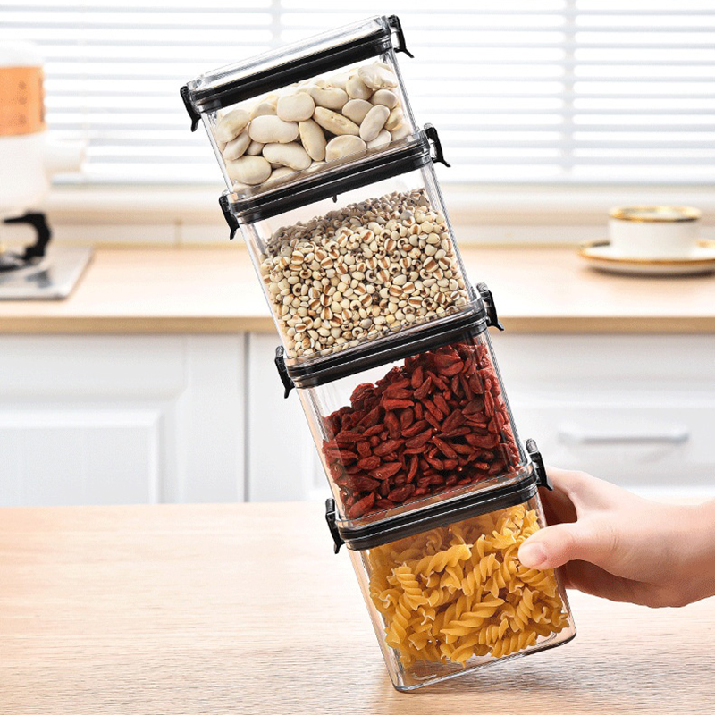Sealed Jars Kitchen Grain Stor - đánh giá và giá Meal Prep Jar