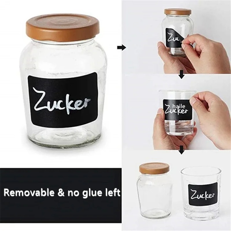 40-120pcs Waterproof Chalkboar - đánh giá và giá Spice Jar Labels