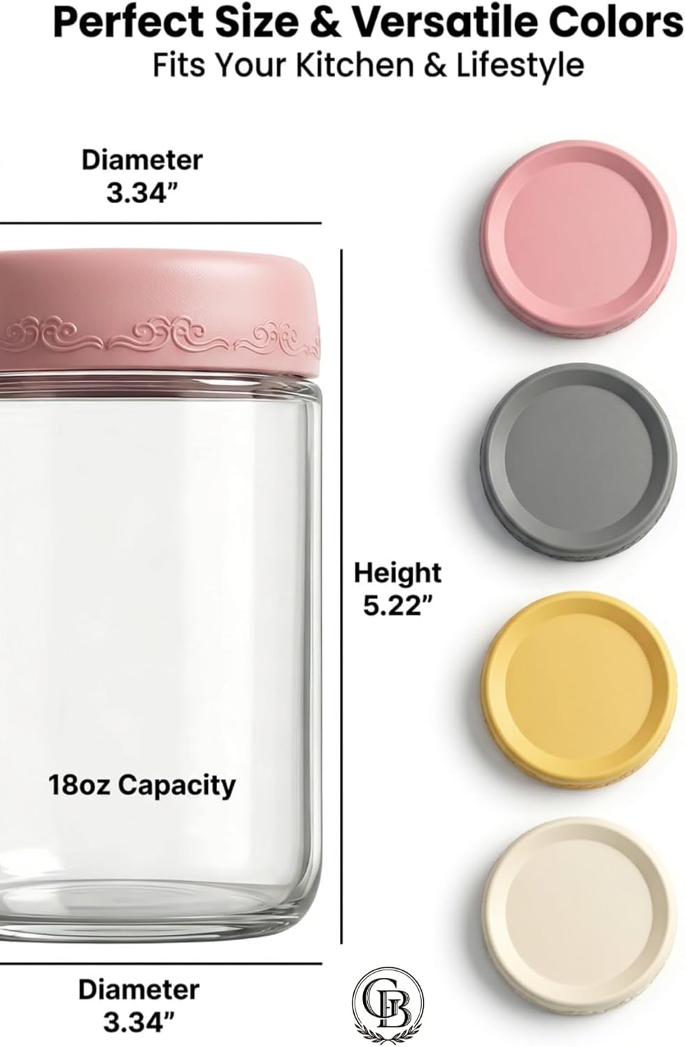 16 OZ 4Pack, Overnight Oats Ja - đánh giá và giá Meal Prep Jars With Lids