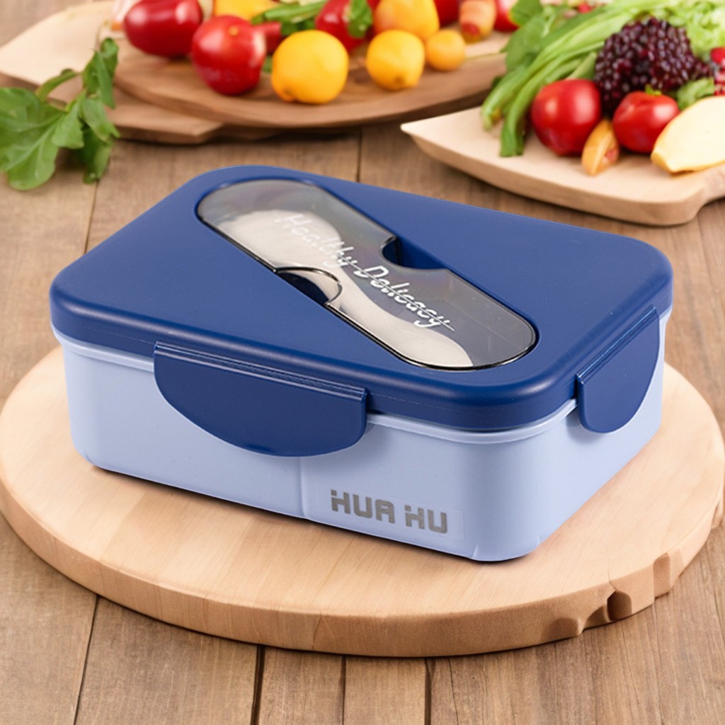 Student Lunch Box With Fork Pl - đánh giá và giá Meal Prep Microwave