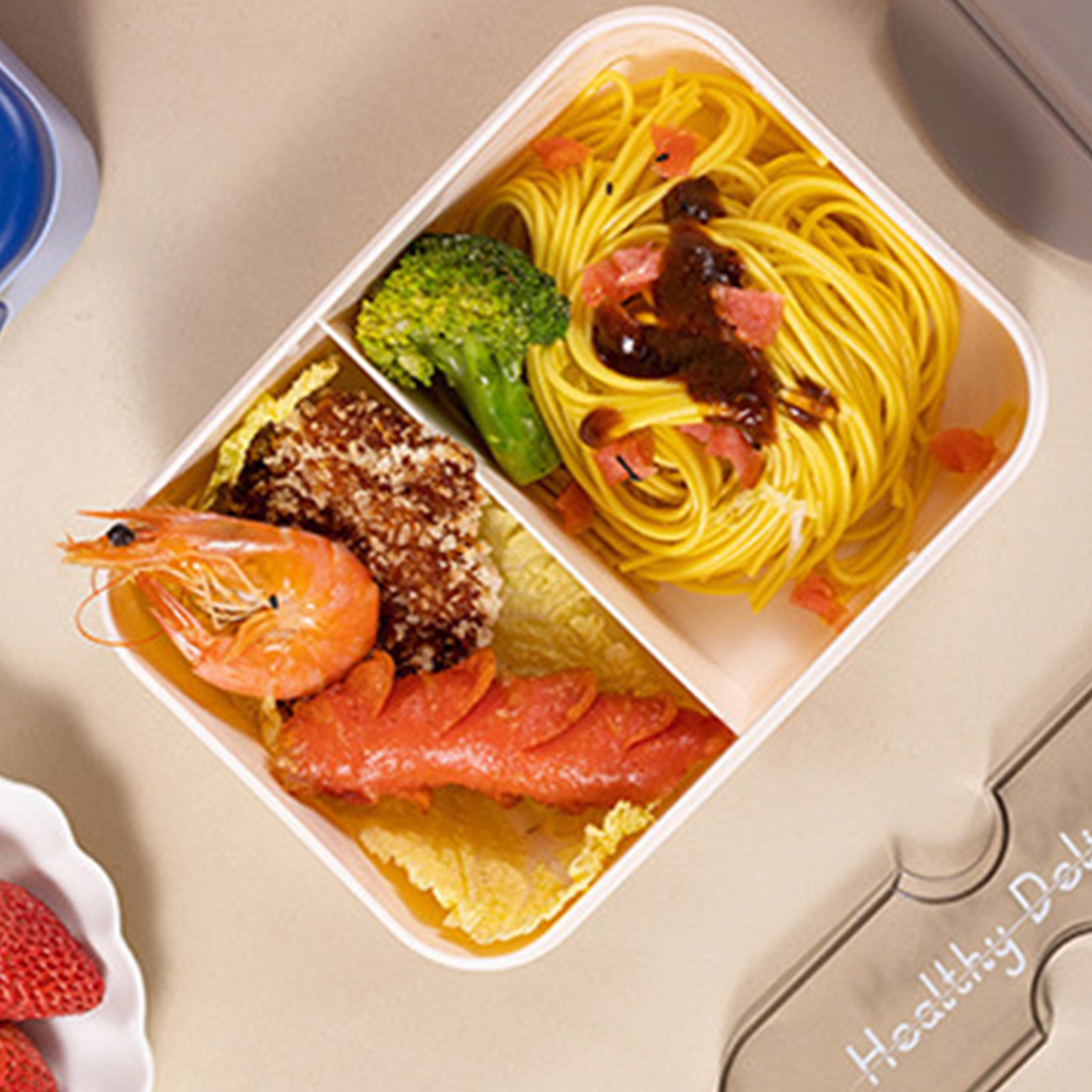 Student Lunch Box With Fork Pl - đánh giá và giá Meal Prep Microwave