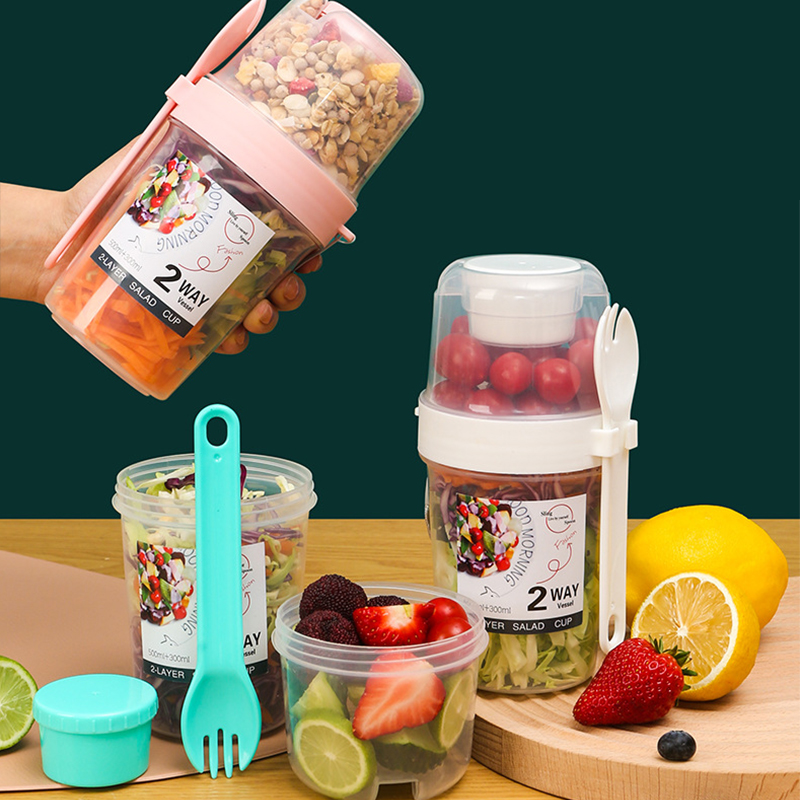 SoftAura Breakfast On The Go C - đánh giá và giá Meal Prep Jar