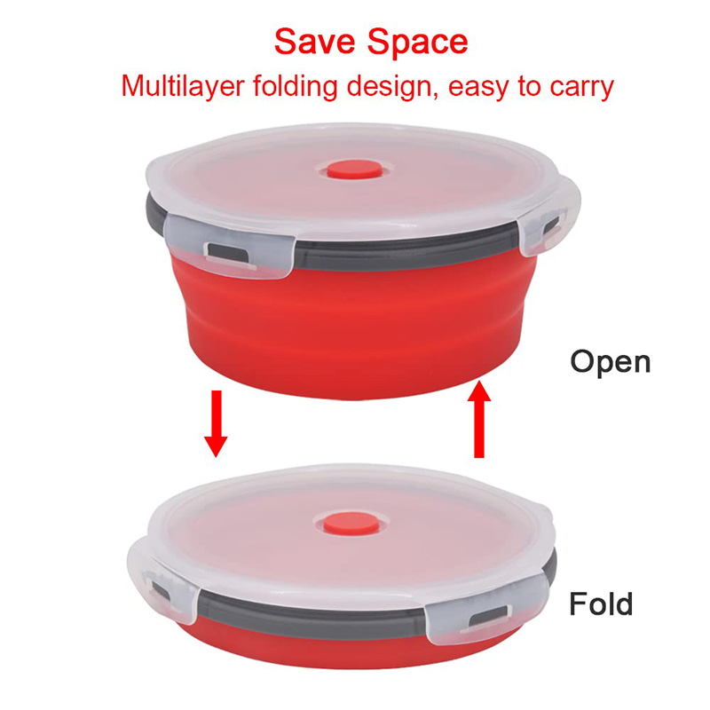 Collapsible Food Storage Conta - đánh giá và giá Meal Prep Chia Pudding