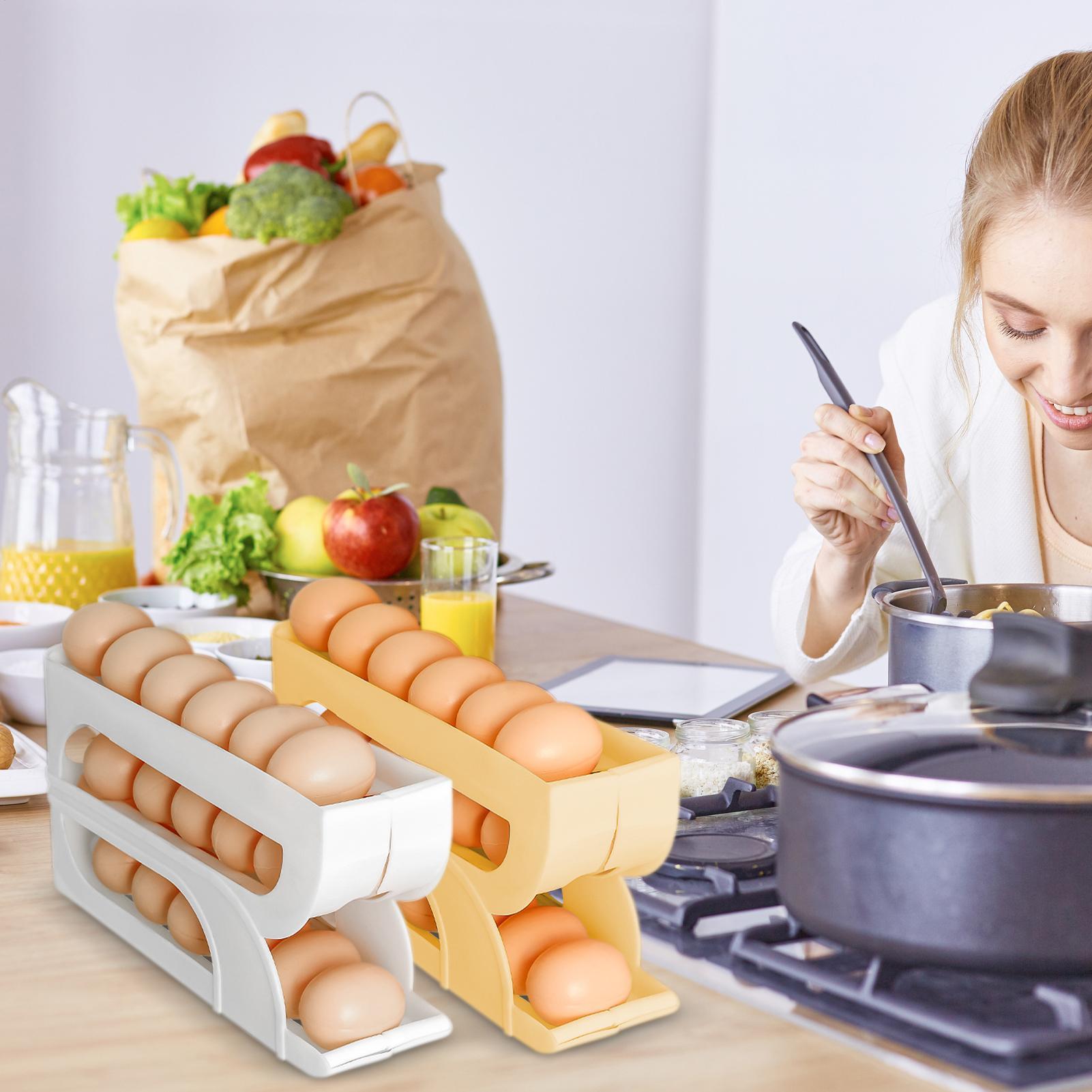 Fridge Egg Holder Automatic Ro - đánh giá và giá Meal Prep Egg