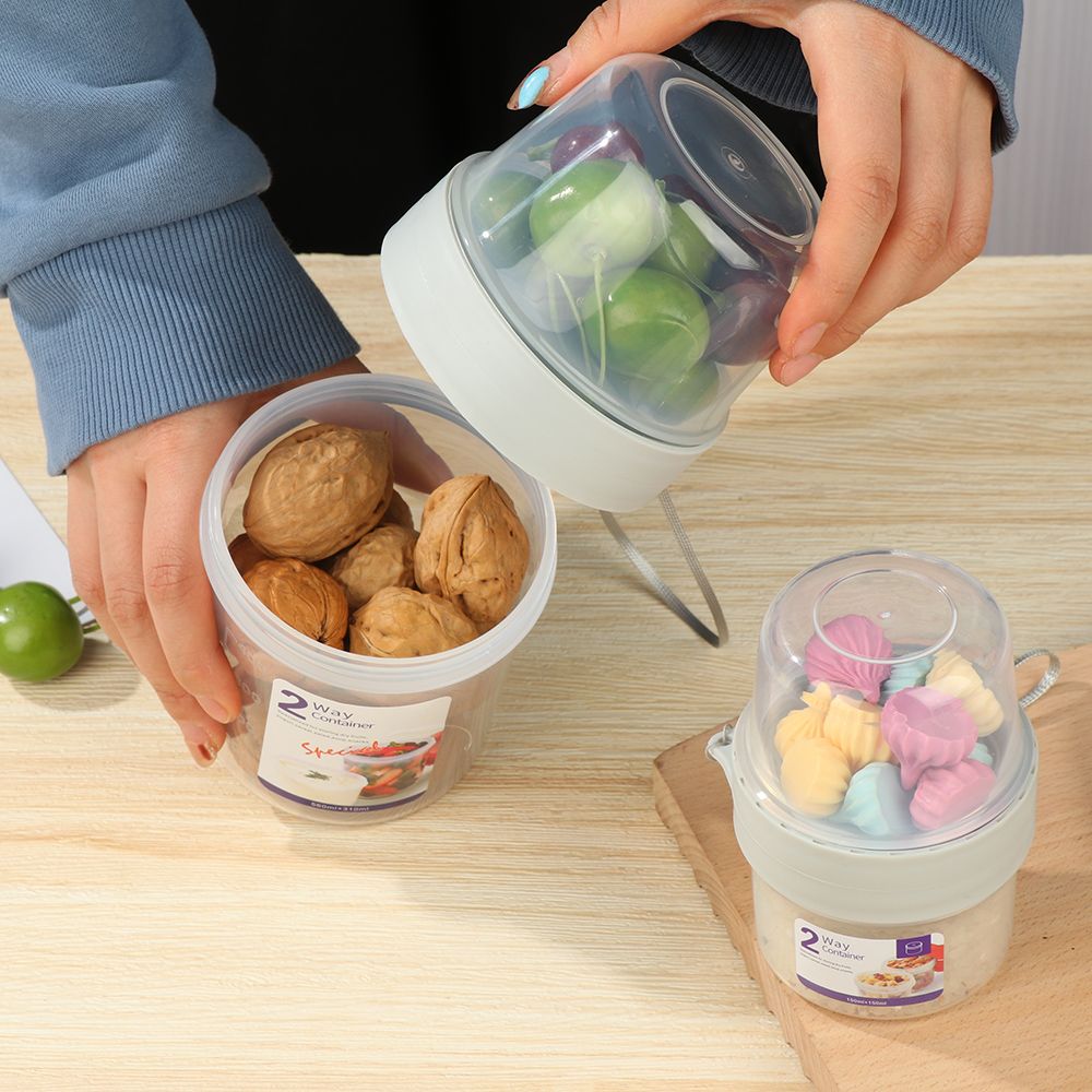 2 Lớp Tươi-Giữ Hộp Sữa Chua Hạ - đánh giá và giá Meal Prep Jar