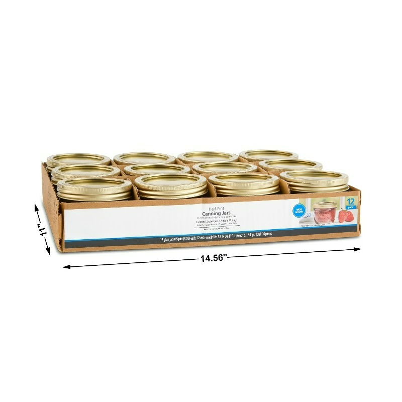 8 oz Mason Jars, Wide Mouth Ha - đánh giá và giá Meal Prep Jars With Lids