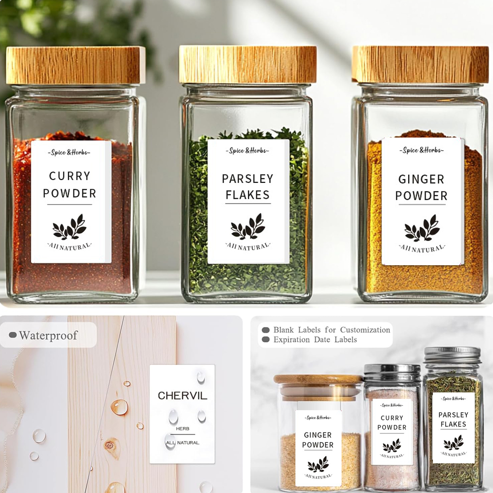 Spice Jar Labels Preprinted Mi - đánh giá và giá Spice Jar Labels