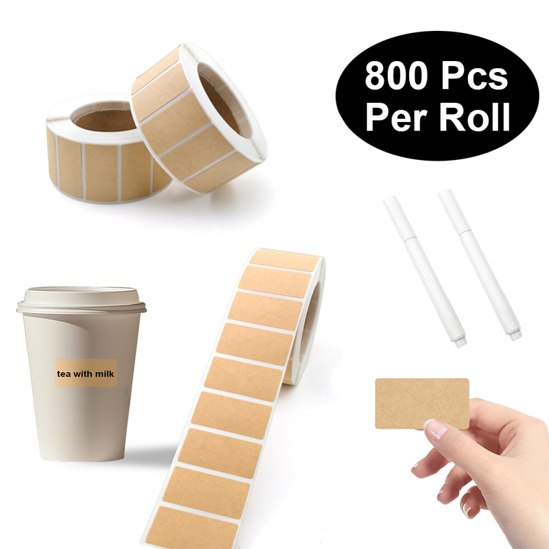 120/800PCS Spice Sticker with  - đánh giá và giá Spice Jar Labels