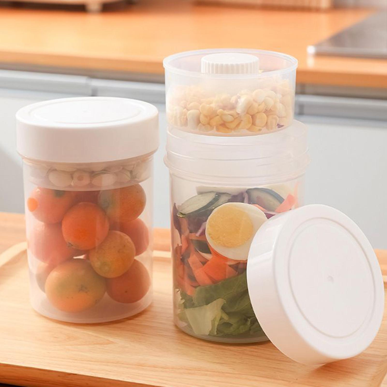 Salad Jars With Lids Meal Prep - đánh giá và giá Meal Prep Jars With Lids