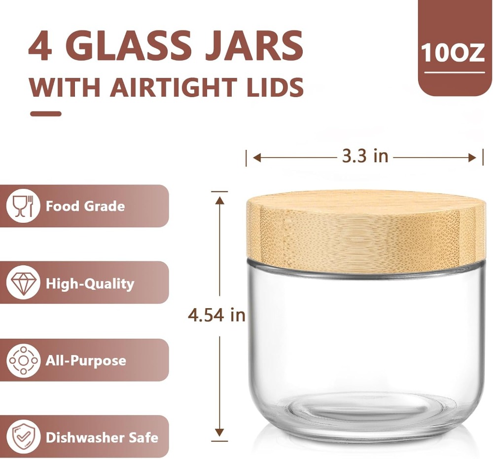 10 Oz Overnight Oats Container - đánh giá và giá Meal Prep Chia Pudding