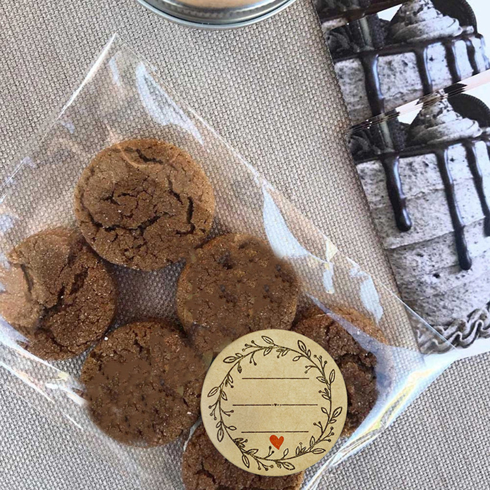 3 Rolls Kraft Paper Round Labe - đánh giá và giá Spice Jar Labels